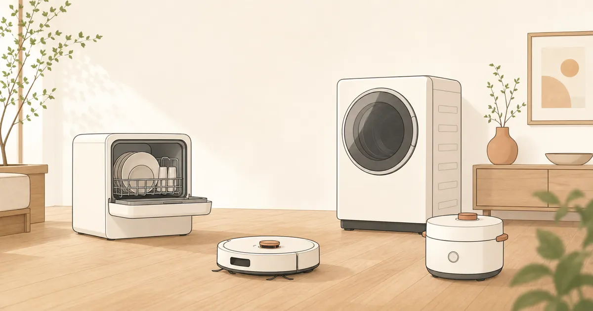 時短家電のおすすめを不満起点で整理するイメージ